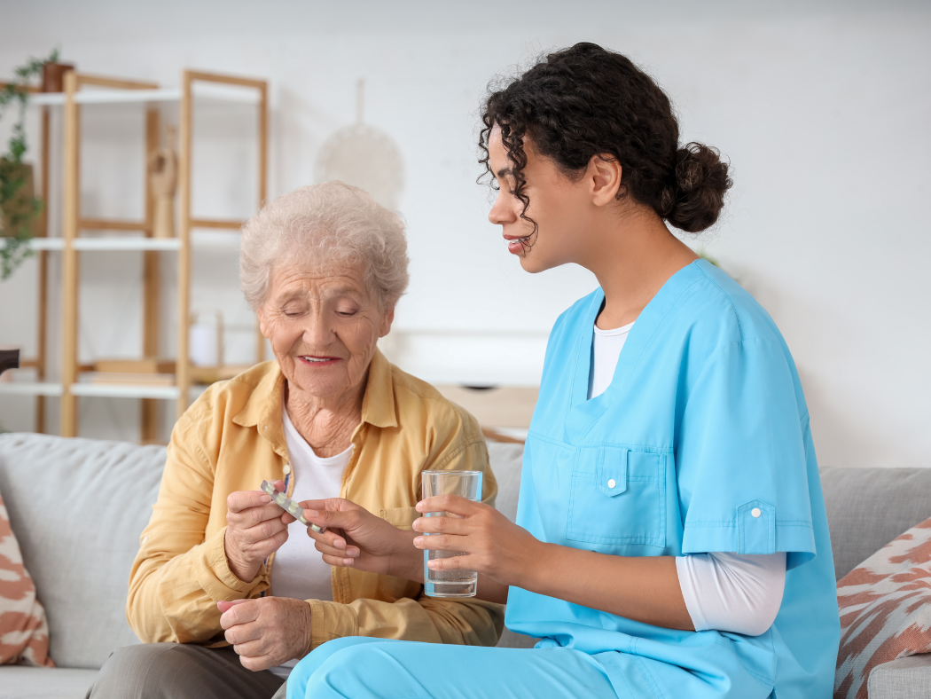Two NDIS participants enjoying a social board game session